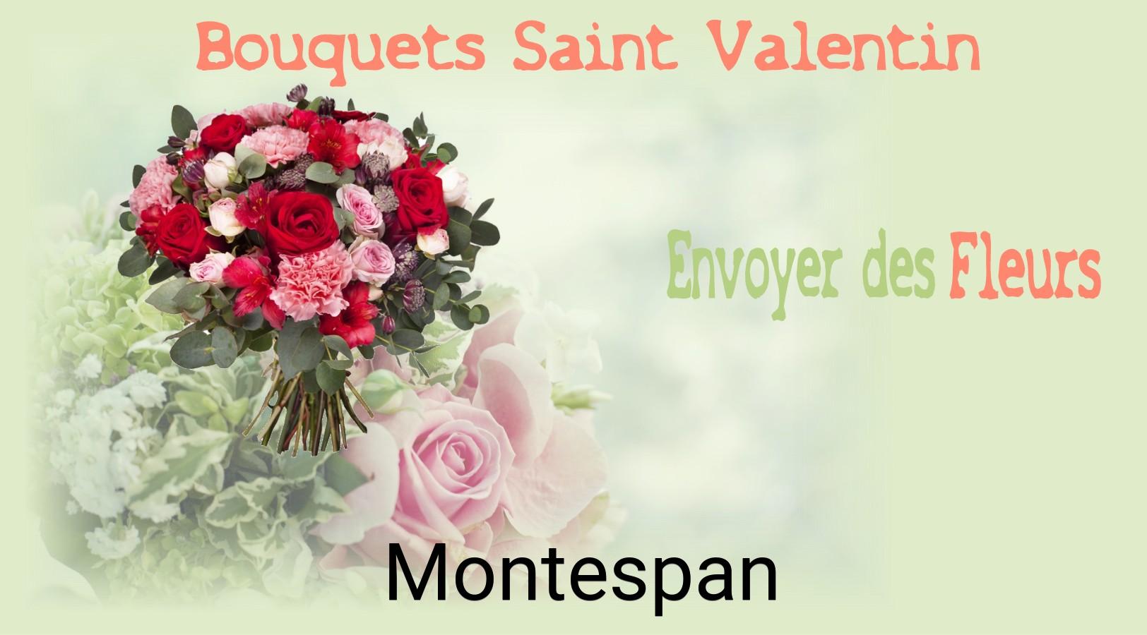 Roses de Saint-Valentin livrées à Montespan