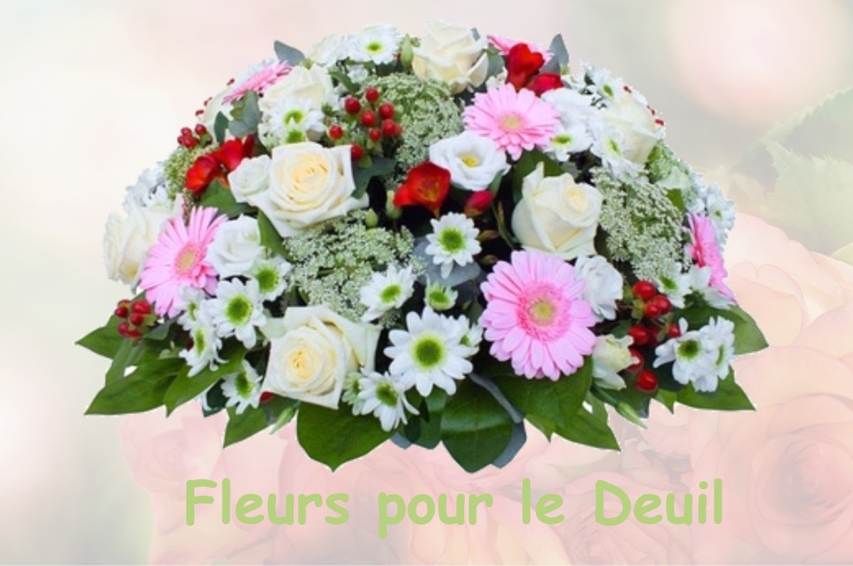 fleurs deuil MONTESPAN